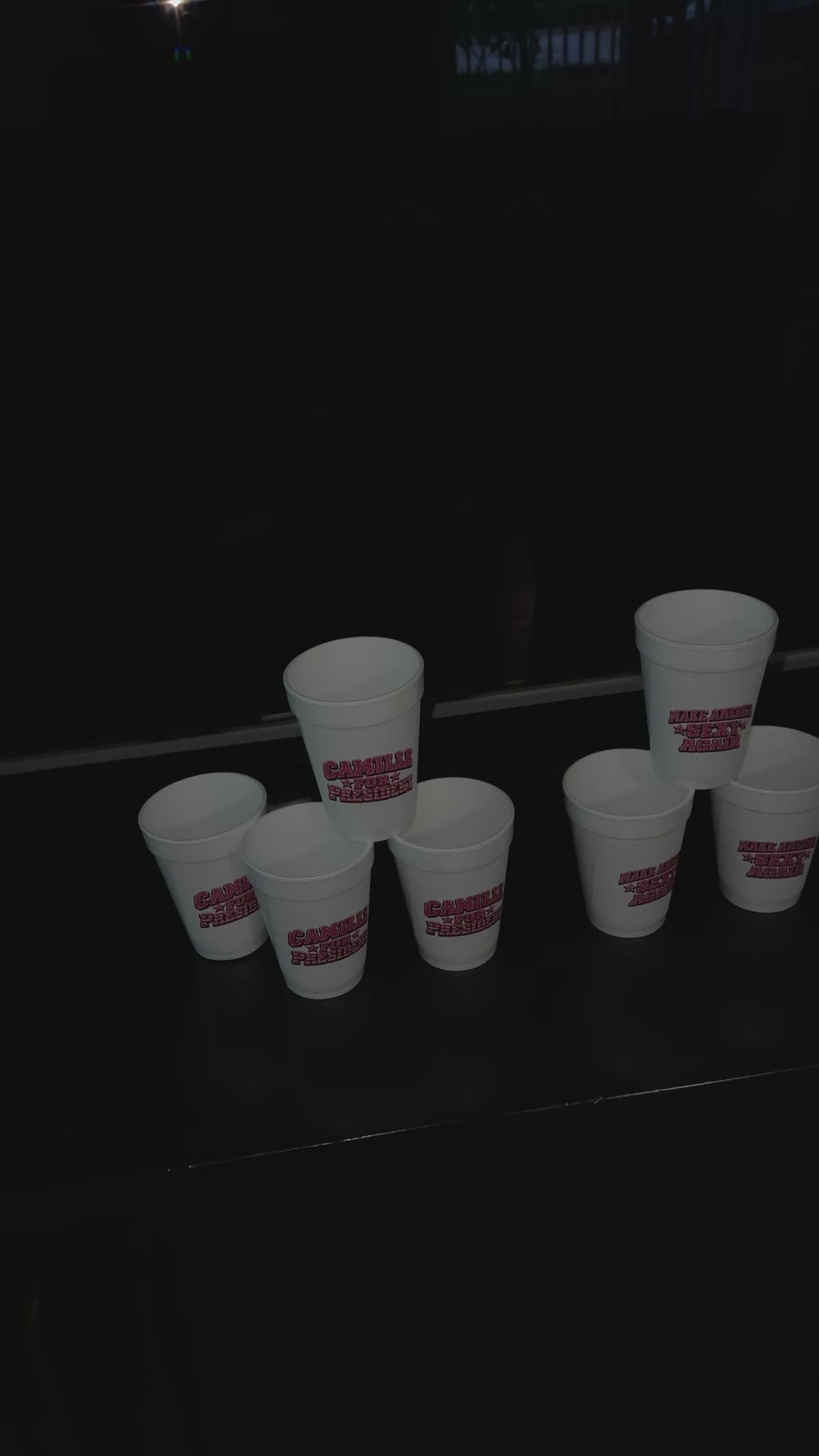 20oz Custom Foam Cups